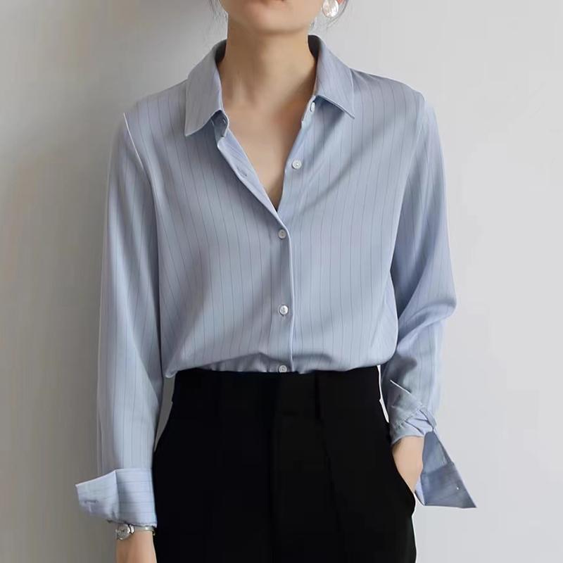 Women Blouses Shirts 2025 Spring Long Sleeve Women Blouse Shirt Turn Down Collar Black White Chiffon Blouse Shirt Women Tops J849 2XL світло-синій колір
Women Blouses Shirts 2025 Spring Long Sleeve Women Blouse Shirt Turn Down Collar Black White Chiffon Blouse Shirt Women Tops J849 2XL світло-синій колір