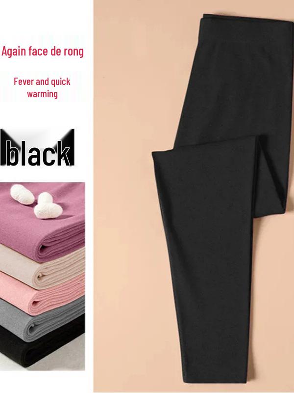 Double-Sided Thermal Fleece Cold-Resistant Slimming Pants for Autumn/Winter Versatile Warm Inner Wear 4XL чорний
Double-Sided Thermal Fleece Cold-Resistant Slimming Pants for Autumn/Winter Versatile Warm Inner Wear 4XL чорний