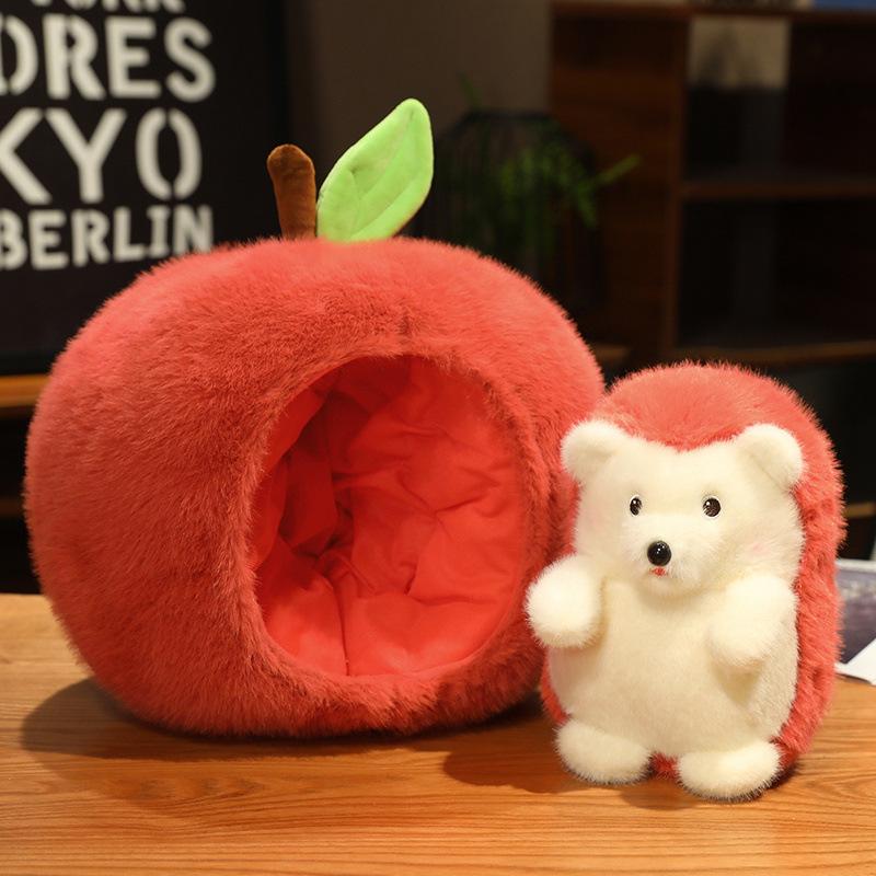 Кукла-ежик Apple Little Hedgehog, плюшевая игрушка, кукла-ежик, съемная тряпичная кукла, подарок на день рождения Small 25 * 30cm (0.4kg)
Кукла-ежик Apple Little Hedgehog, плюшевая игрушка, кукла-ежик, съемная тряпичная кукла, подарок на день рождения Small 25 * 30cm (0.4kg)