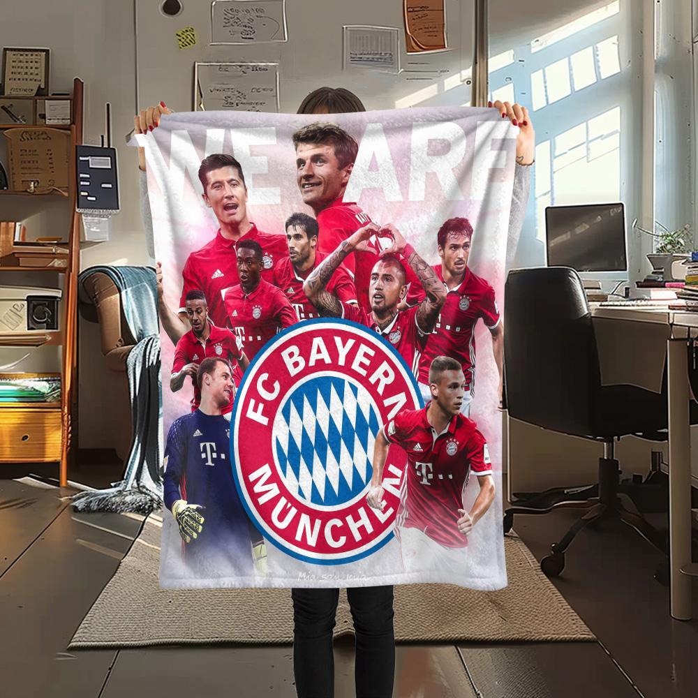 FC Bayern Munich Print FlAannel Blanket, High quality Comfortable for All Seasons, Home Decor, Warmth and Comfort 80cm x 120cm
FC Bayern Munich Print FlAannel Blanket, High quality Comfortable for All Seasons, Home Decor, Warmth and Comfort 80cm x 120cm