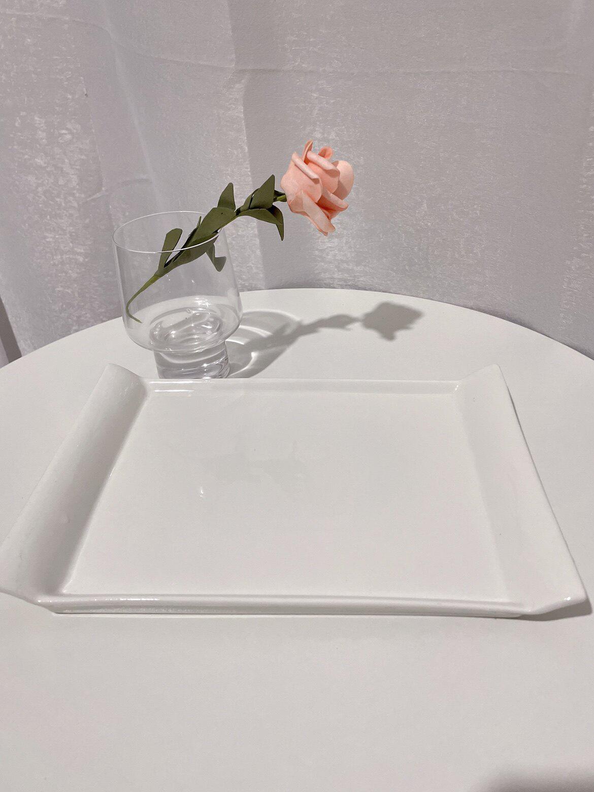 High-End New Chinese Style Hotel Rectangular Tableware Set for Dining and Model Rooms 10 inches (25 cm)
High-End New Chinese Style Hotel Rectangular Tableware Set for Dining and Model Rooms 10 inches (25 cm)
