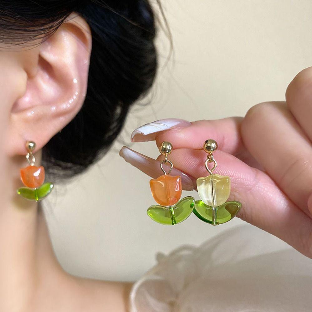 Серьги Sweet Tulip Flower, модные серьги-гвоздики, ювелирные подарки, вечерние серьги-подвески Tulip
Серьги Sweet Tulip Flower, модные серьги-гвоздики, ювелирные подарки, вечерние серьги-подвески Tulip
