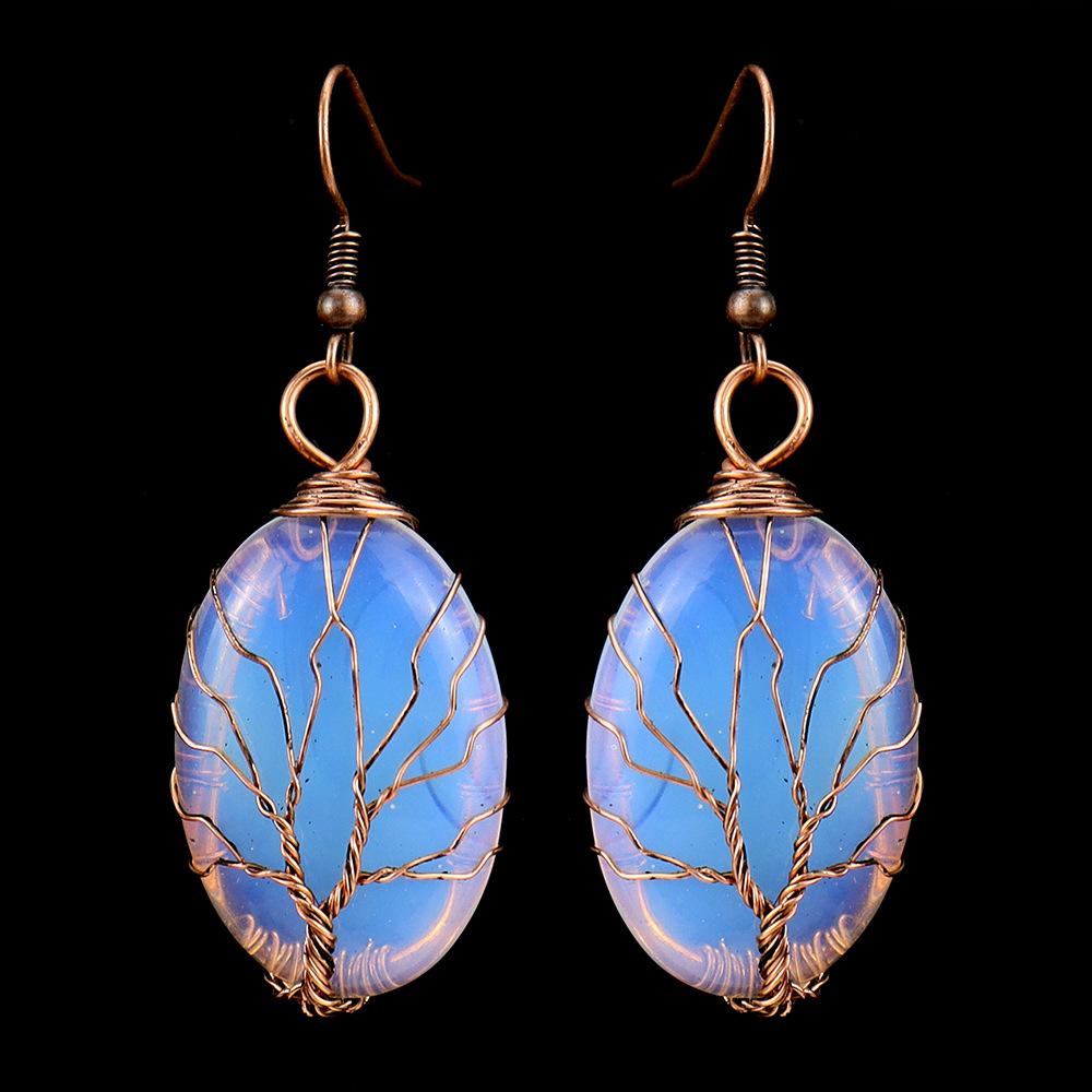 Tiktok Live Retro Handmade Winding Natural Amethyst Crystal Stone Curved Tree Of Life Earrings Earrings E48
Tiktok Live Retro Handmade Winding Natural Amethyst Crystal Stone Curved Tree Of Life Earrings Earrings E48