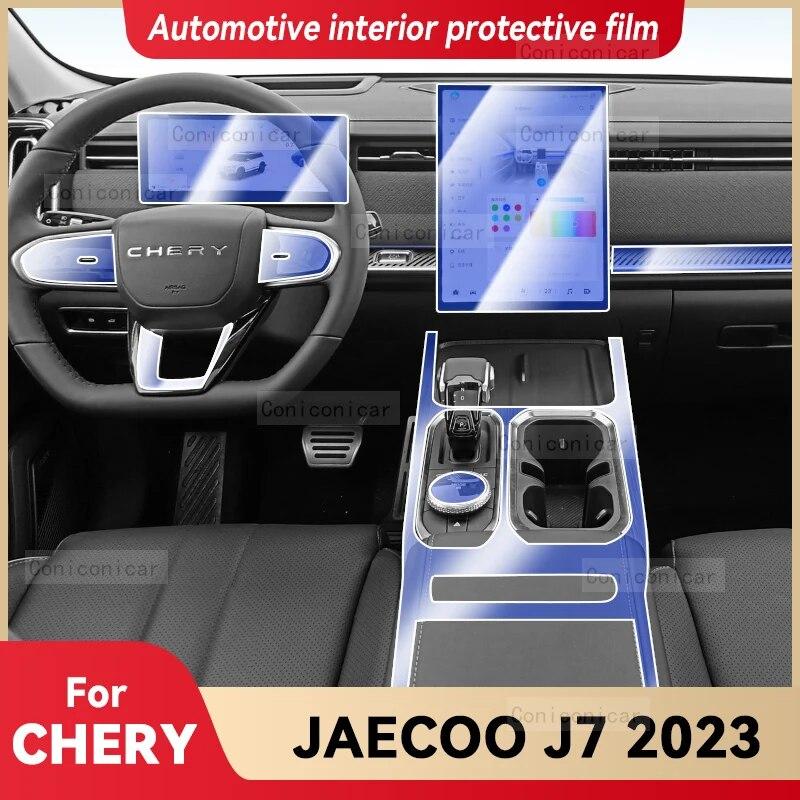 Для Chery JAECOO J7 2023 панель коробки передач приборная панель навигации автомобильная внутренняя защитная пленка ТПУ аксессуары против царапин
Для Chery JAECOO J7 2023 панель коробки передач приборная панель навигации автомобильная внутренняя защитная пленка ТПУ аксессуары против царапин