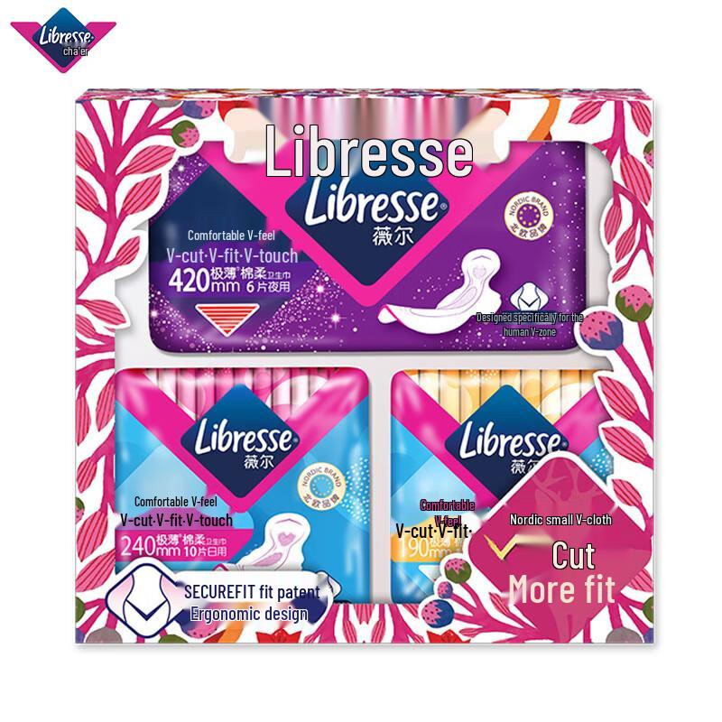 Libresse Comfort V-Sense Денні та Нічні Гігієнічні Прокладки Комбо
Libresse Comfort V-Sense Денні та Нічні Гігієнічні Прокладки Комбо