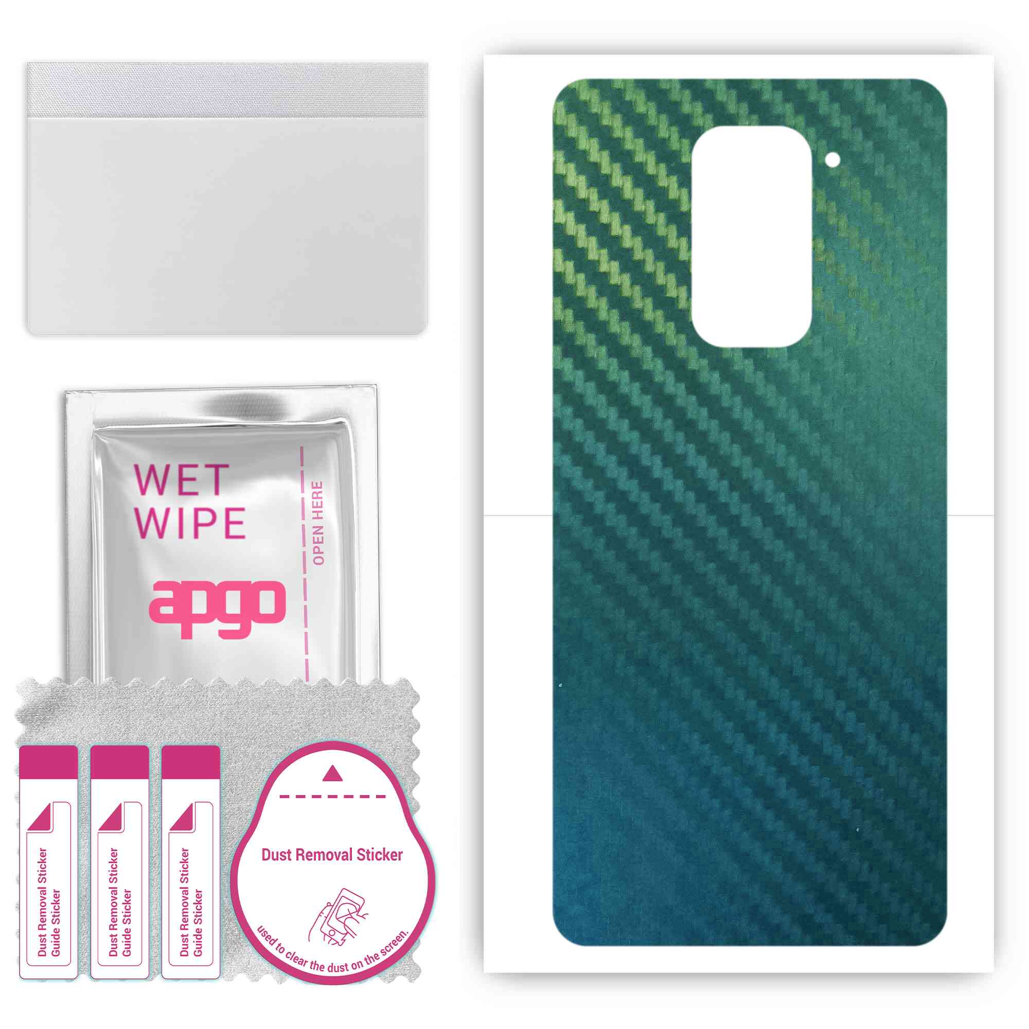 apgo Protective Skin Sticker for the back compatible with Xiaomi Redmi 10X 4G, Wrap Film, Foil, Vinyl - Pattern Carbon Chameleon CAKA1
apgo Protective Skin Sticker for the back compatible with Xiaomi Redmi 10X 4G, Wrap Film, Foil, Vinyl - Pattern Carbon Chameleon CAKA1