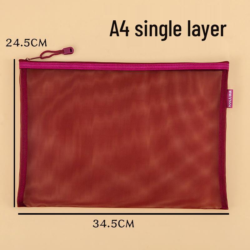 Korean Mesh Zipper Bag for Documents & Pregnancy Tests 34.5×24.5cm
Korean Mesh Zipper Bag for Documents & Pregnancy Tests 34.5×24.5cm