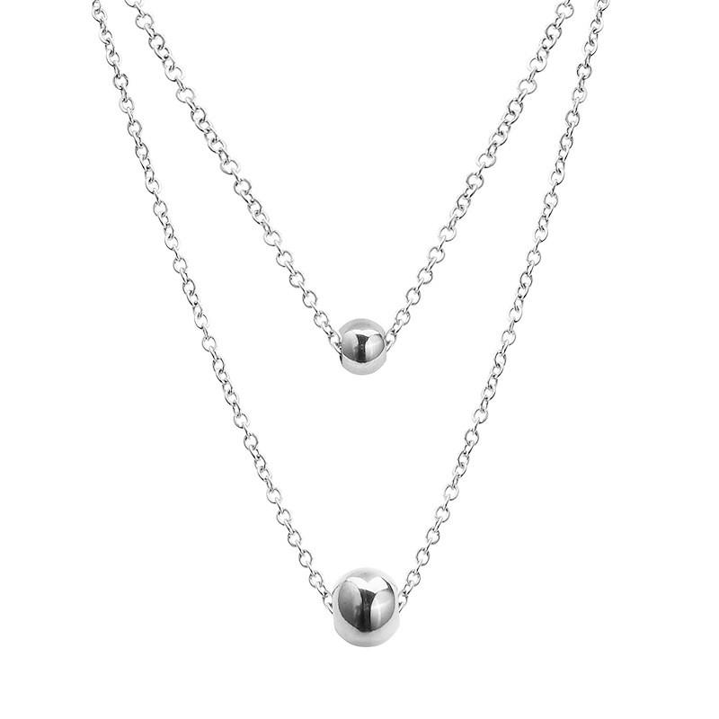 Двухцветная модная подвеска из титановой стали. Идеально для модных женщин. Titanium Silver
Двухцветная модная подвеска из титановой стали. Идеально для модных женщин. Titanium Silver