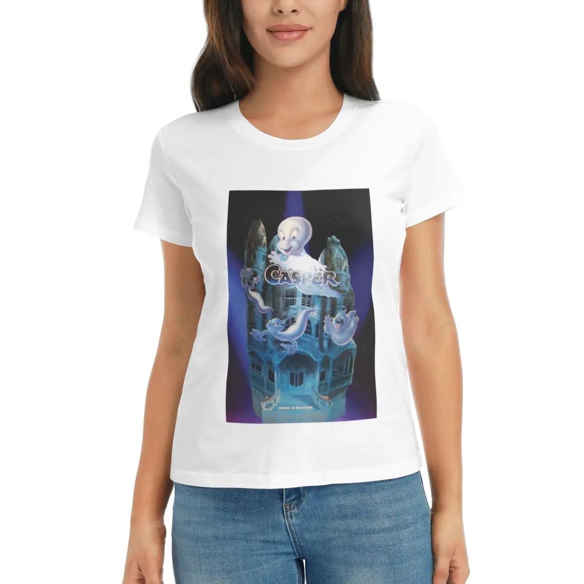 Women TShirt The Friendly Ghost Casper Summer Short Sleeve Tees Round Neck Cotton T Shirts Clothes Tops Streetwear S
Women TShirt The Friendly Ghost Casper Summer Short Sleeve Tees Round Neck Cotton T Shirts Clothes Tops Streetwear S