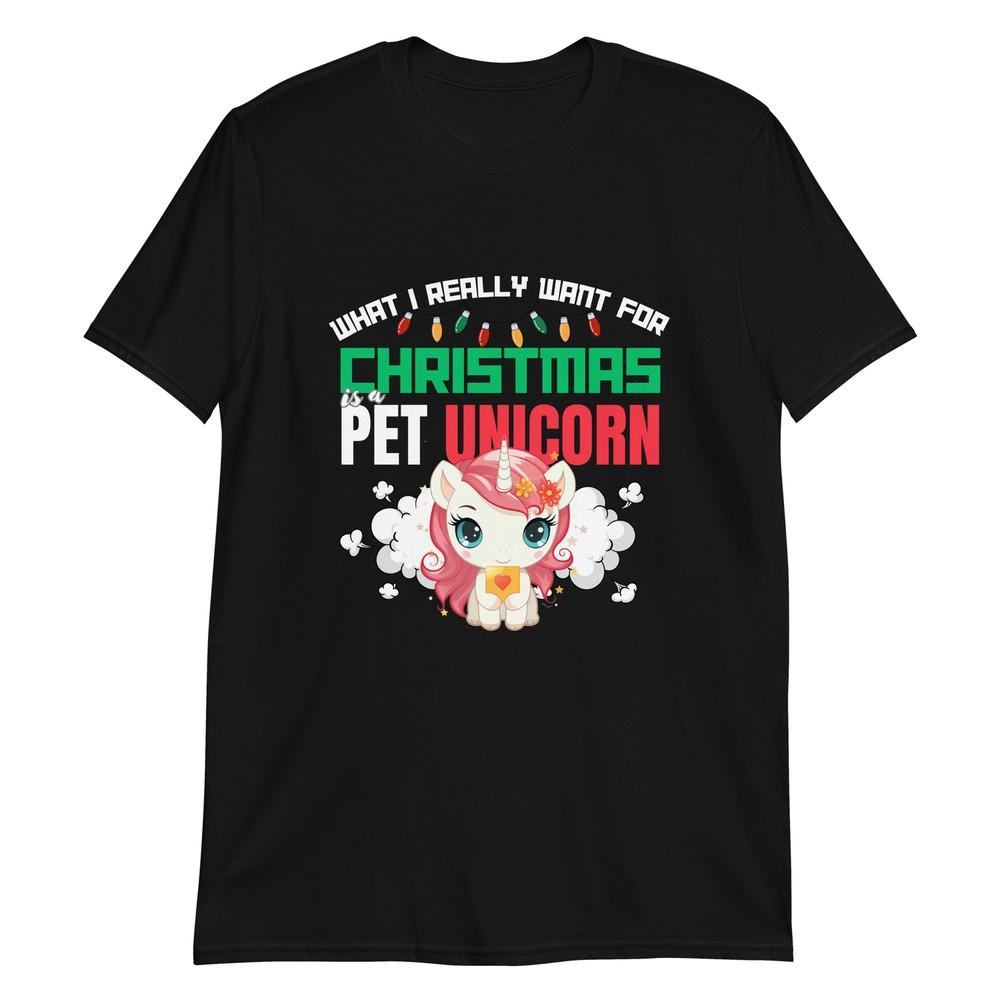 A Pet Unicorn for Magical Holiday Humor T-Shirt 2XL
A Pet Unicorn for Magical Holiday Humor T-Shirt 2XL