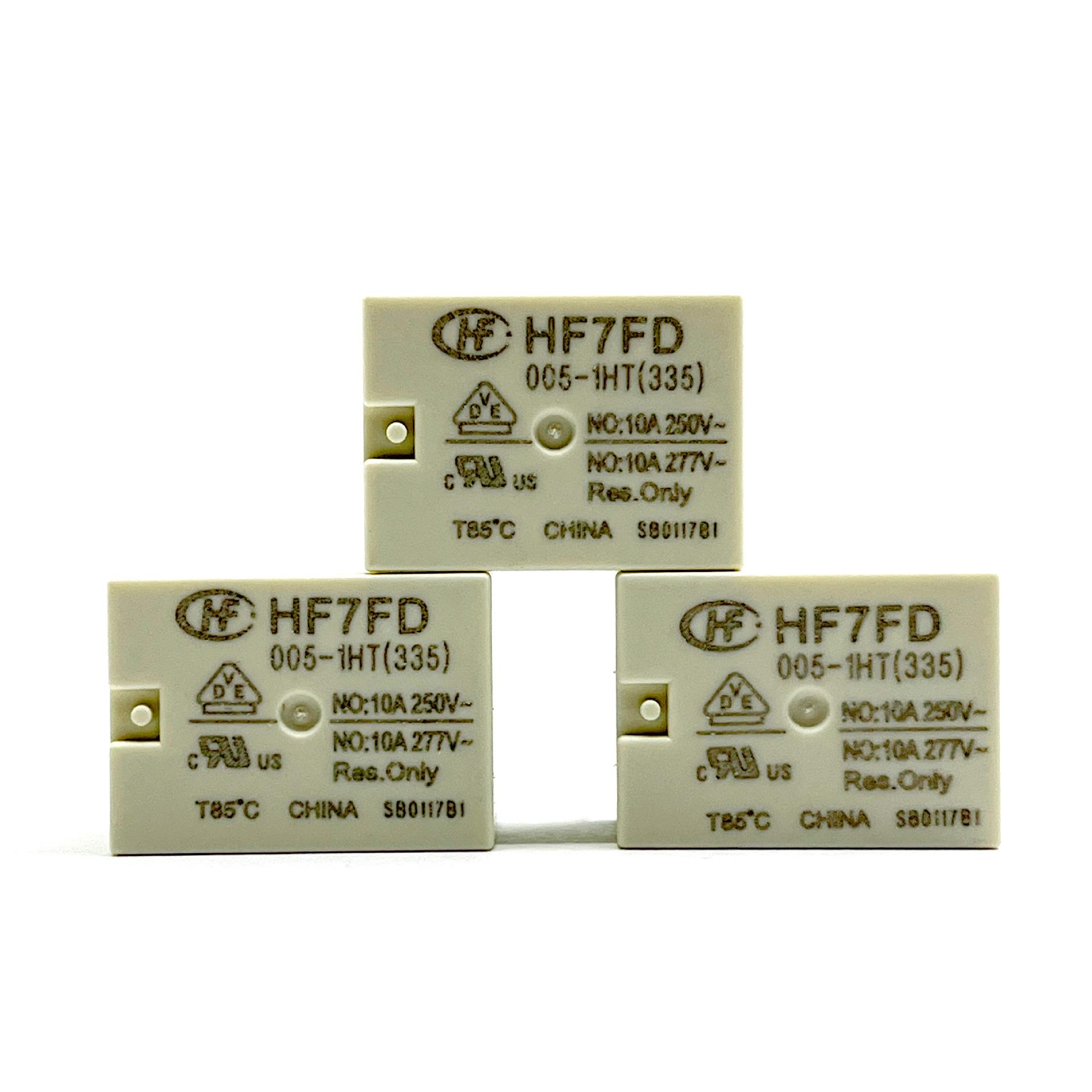 Hongfa HF7FD Power Relay Series: HF7FD/005-1HT(335), HF7FD/012-1HT, HF7FD/024-1HT 005
Hongfa HF7FD Power Relay Series: HF7FD/005-1HT(335), HF7FD/012-1HT, HF7FD/024-1HT 005