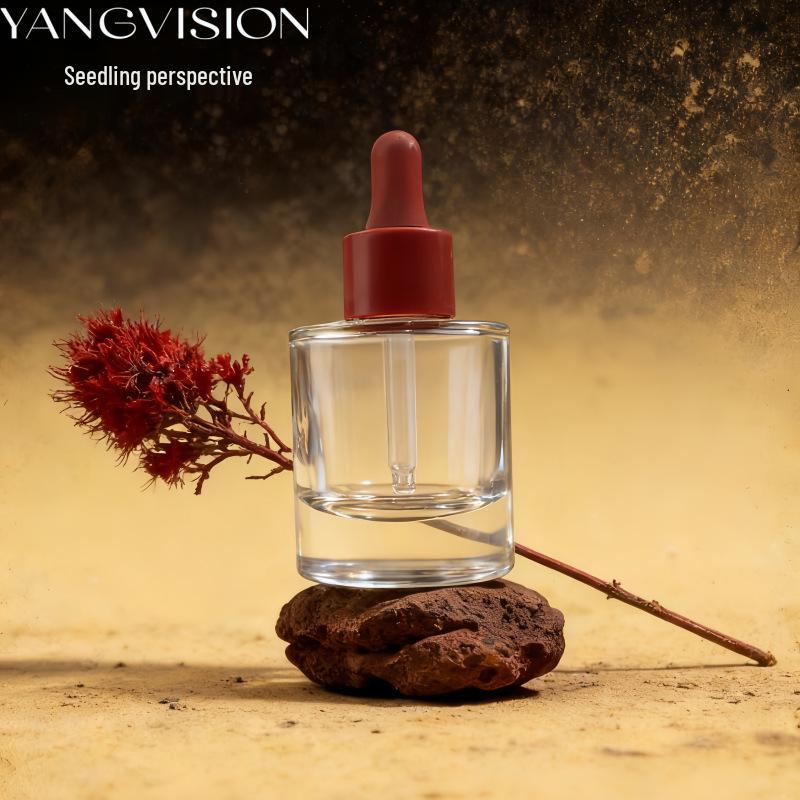 Yang Perspective 35ml Glass Dropper Bottle for Essential Oils & Cosmetics with Red Rubber Head
Yang Perspective 35ml Glass Dropper Bottle for Essential Oils & Cosmetics with Red Rubber Head