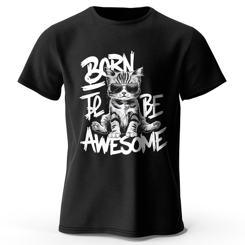 Mens Cool Cat T-Shirt 100% Cotton Oversized Handsome Feline Graphic Tee for Men and Women Streetwear Style XXXL Темно-синій
Mens Cool Cat T-Shirt 100% Cotton Oversized Handsome Feline Graphic Tee for Men and Women Streetwear Style XXXL Темно-синій