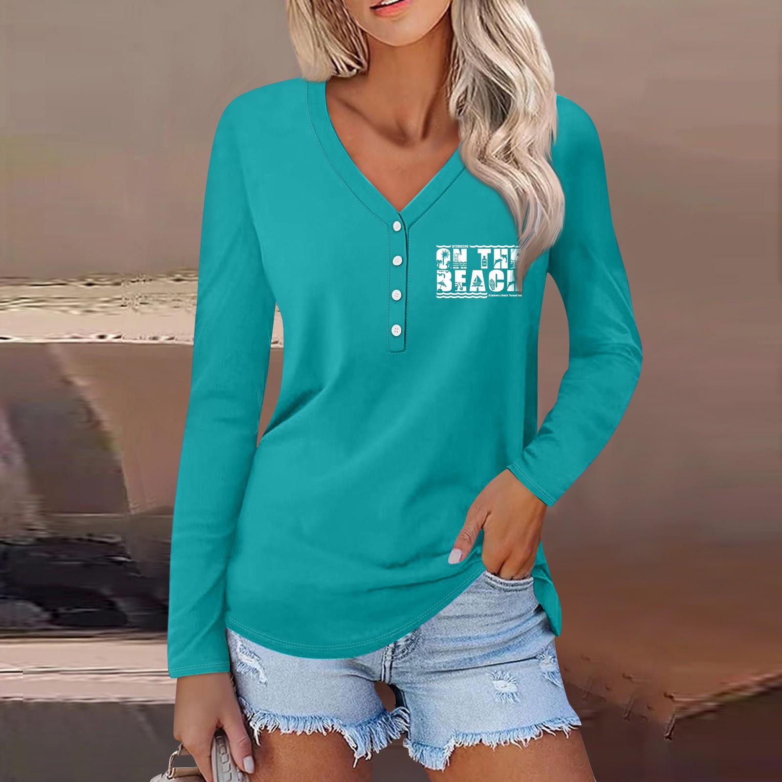 Женская повседневная мода сексуальный удобный пляжный стиль повседневный принт V-образный вырез пуговицы длинный рукав XL
Женская повседневная мода сексуальный удобный пляжный стиль повседневный принт V-образный вырез пуговицы длинный рукав XL