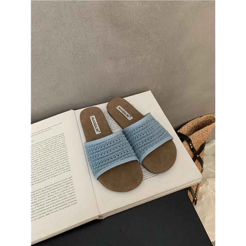 Плетеные шлепанцы с плоской подошвой, женские летние, новые, в богемном стиле, для отпуска, путешествий, прохладные шлепанцы женские 40 синий
Плетеные шлепанцы с плоской подошвой, женские летние, новые, в богемном стиле, для отпуска, путешествий, прохладные шлепанцы женские 40 синий