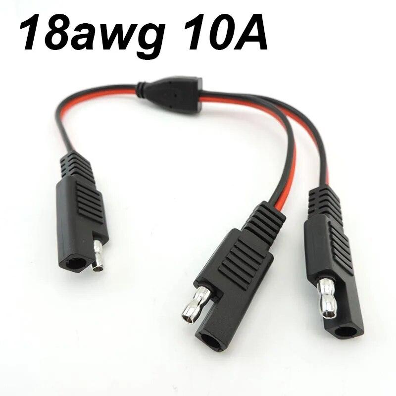 От 1 SAE до 2 SAE удлинитель питания, вилка, кабель, адаптер для батареи солнечной панели, быстрое подключение, отключение 14AWG 18AWG 10A 20A 18awg 10A
От 1 SAE до 2 SAE удлинитель питания, вилка, кабель, адаптер для батареи солнечной панели, быстрое подключение, отключение 14AWG 18AWG 10A 20A 18awg 10A