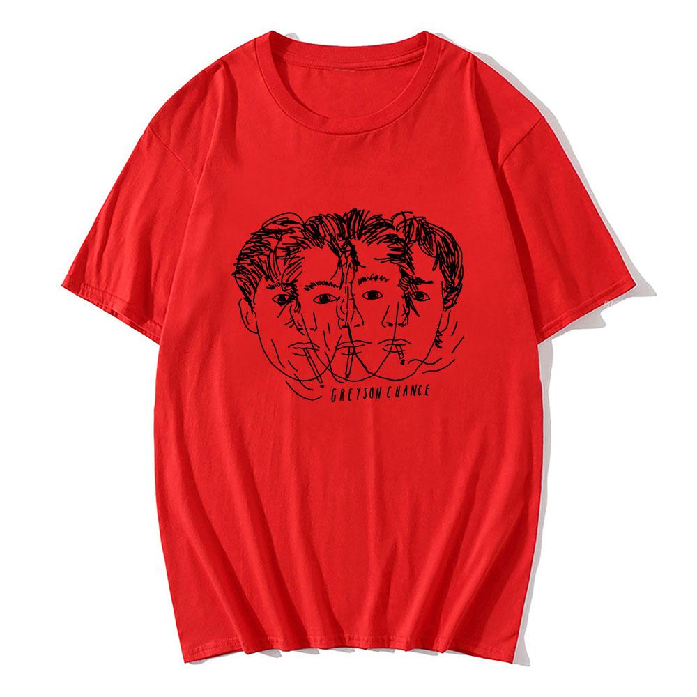 58547 Greyson Chance T-shirt Summer Short Sleeve Tshirts Fashion Unisex Tee Hip Hop Crew Neck T Shirt XXL
58547 Greyson Chance T-shirt Summer Short Sleeve Tshirts Fashion Unisex Tee Hip Hop Crew Neck T Shirt XXL