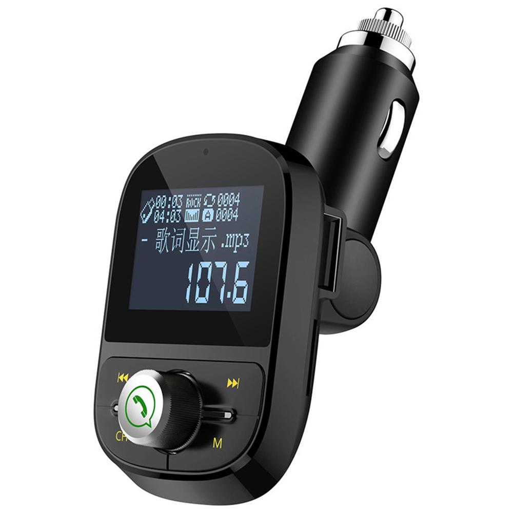 HY92 Car Bluetooth-compatible FM Transmitter Dual USB Fast Charger Car MP3 Player Car Kit Accessories with Song Lyrics Digital Display Type A
HY92 Car Bluetooth-compatible FM Transmitter Dual USB Fast Charger Car MP3 Player Car Kit Accessories with Song Lyrics Digital Display Type A