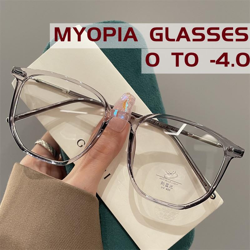 Fashion 0 To -4.0 Ladies Fashion Large Frame Myopia Glasses Men Women Oversized Short-sighted Eyeglasses Anti-blue Light Diopter Eyewear
Fashion 0 To -4.0 Ladies Fashion Large Frame Myopia Glasses Men Women Oversized Short-sighted Eyeglasses Anti-blue Light Diopter Eyewear