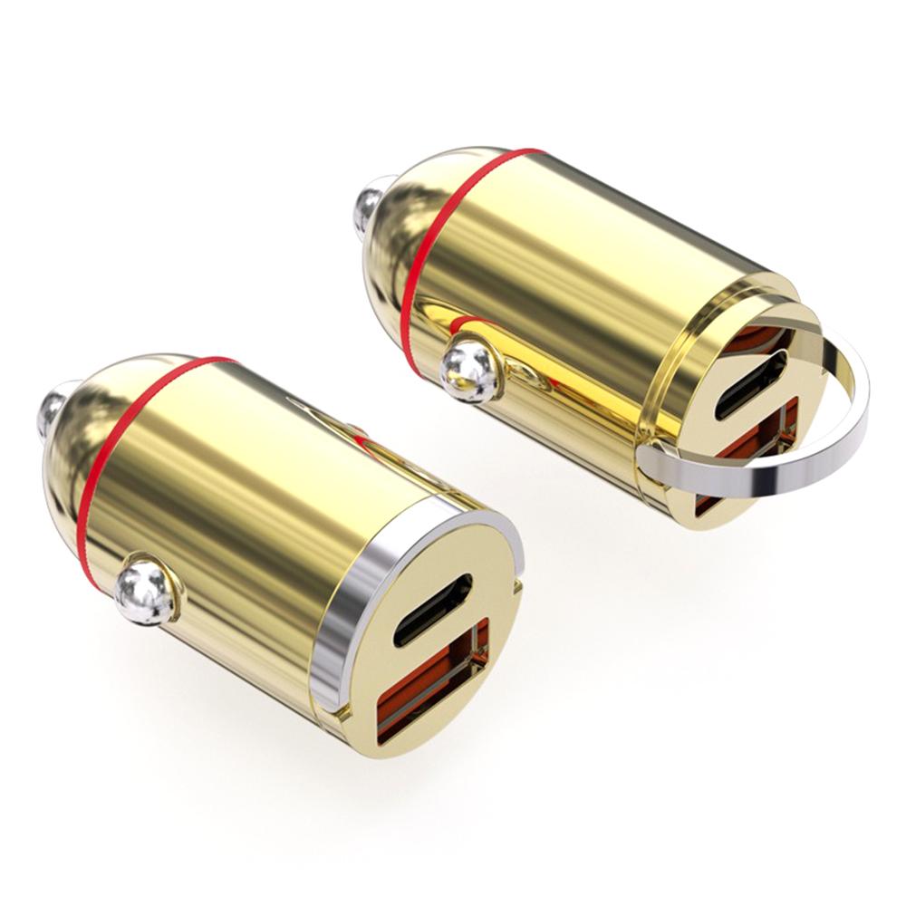 G30J 133W High Power Charging Adapter Type-C+USB Car Charger with 6A USB to Type-C Cable
G30J 133W High Power Charging Adapter Type-C+USB Car Charger with 6A USB to Type-C Cable