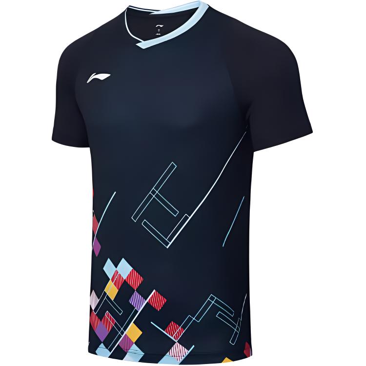 Li Ning Badminton Series Quick-Dry Round Neck Short Sleeve T-Shirt Men Tops Black AAYS057-3 2XL
Li Ning Badminton Series Quick-Dry Round Neck Short Sleeve T-Shirt Men Tops Black AAYS057-3 2XL