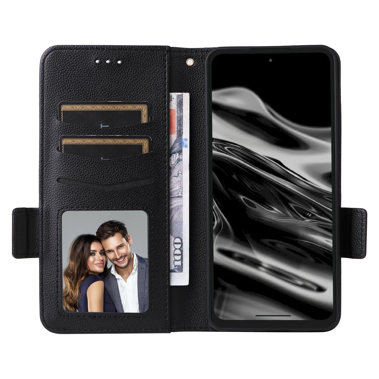 For XREAL Beam Pro Case with Wrist Strap Litchi Texture PU Leather Wallet Phone Cover Black
For XREAL Beam Pro Case with Wrist Strap Litchi Texture PU Leather Wallet Phone Cover Black