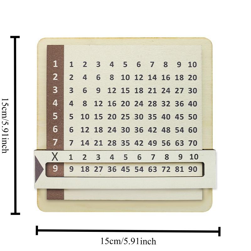 1 шт. Деревянная сдвижная таблица умножения, обучающее пособие, обучающие развивающие игрушки, доска, прочный износостойкий безопасный материал
1 шт. Деревянная сдвижная таблица умножения, обучающее пособие, обучающие развивающие игрушки, доска, прочный износостойкий безопасный материал