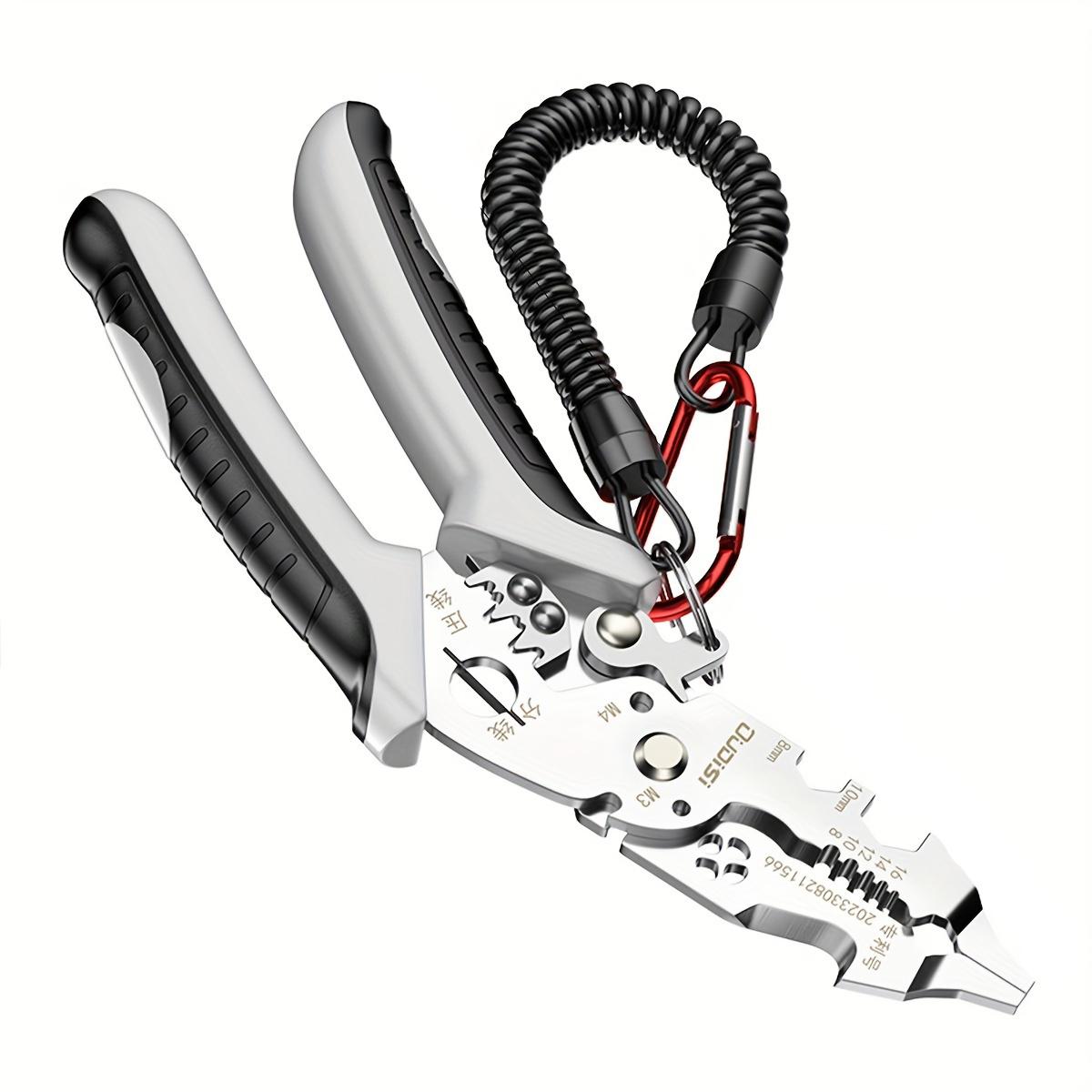 12 в 1 инструмент для зачистки проводов многофункциональные кусачки инструмент используется для ремонта бытовой техники, резки проводов электрика, обжима, намотки
12 в 1 инструмент для зачистки проводов многофункциональные кусачки инструмент используется для ремонта бытовой техники, резки проводов электрика, обжима, намотки