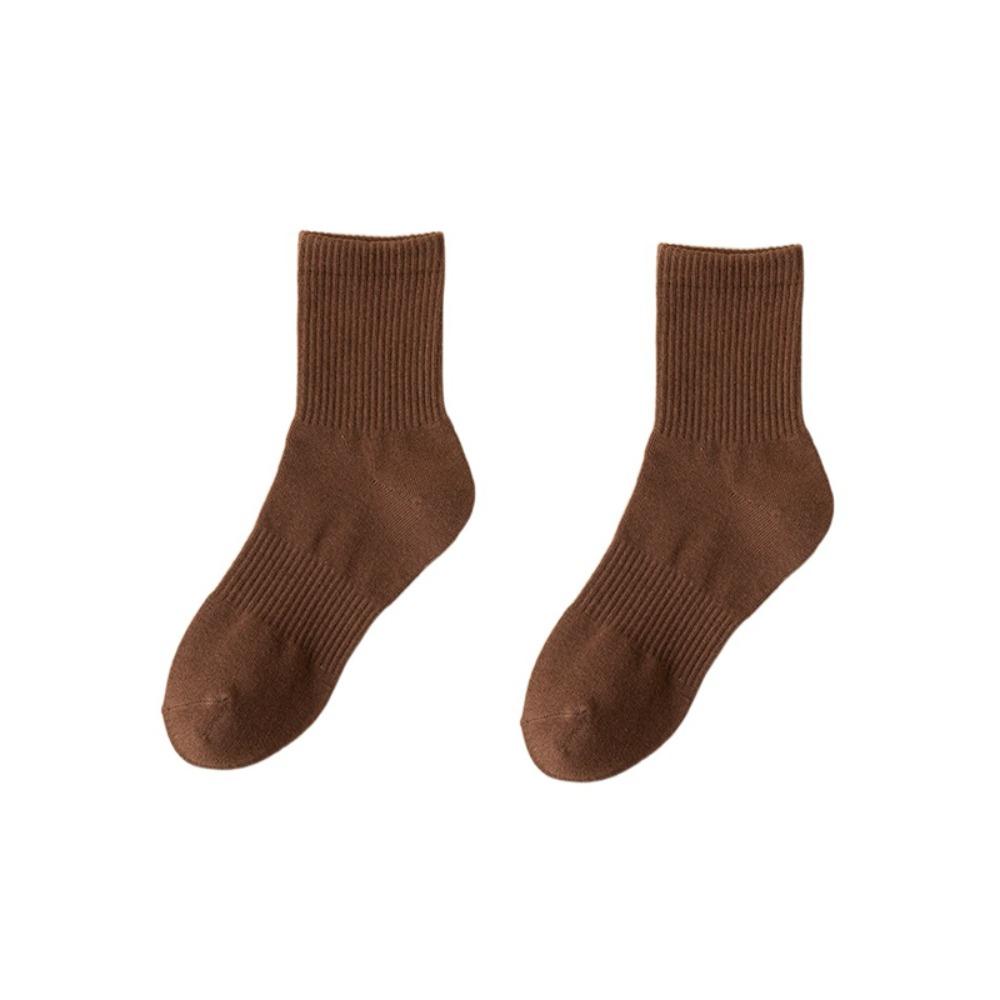 Длинные носки из чистого хлопка однотонные спортивные дезодорирующие носки подарки женские носки средней длины кофейный
Длинные носки из чистого хлопка однотонные спортивные дезодорирующие носки подарки женские носки средней длины кофейный