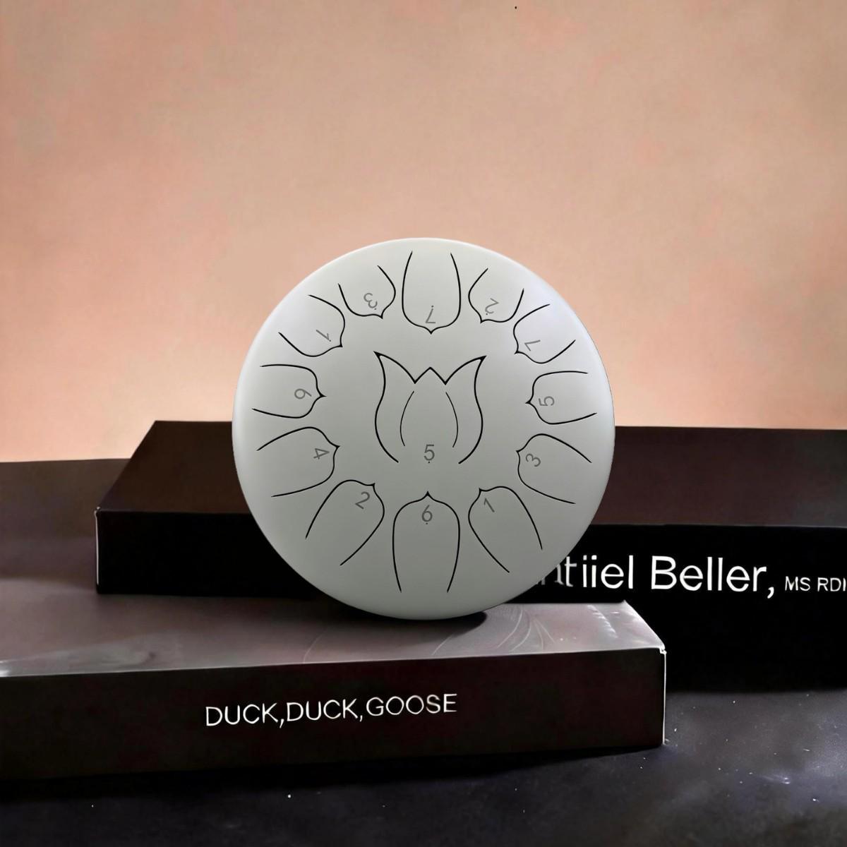 Ethereal 12-inch 13-tone Steel Tongue Drum - Worry-Dispelling Percussion Instrument Hand Drum Set for Children
Ethereal 12-inch 13-tone Steel Tongue Drum - Worry-Dispelling Percussion Instrument Hand Drum Set for Children