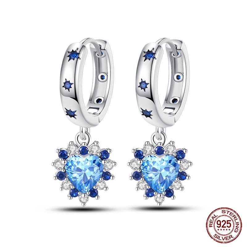 Новые двойные серьги-кольца из 100% стерлингового серебра 925 пробы с кубическим цирконием и звездой для женщин, изысканные свадебные украшения для помолвки
Новые двойные серьги-кольца из 100% стерлингового серебра 925 пробы с кубическим цирконием и звездой для женщин, изысканные свадебные украшения для помолвки