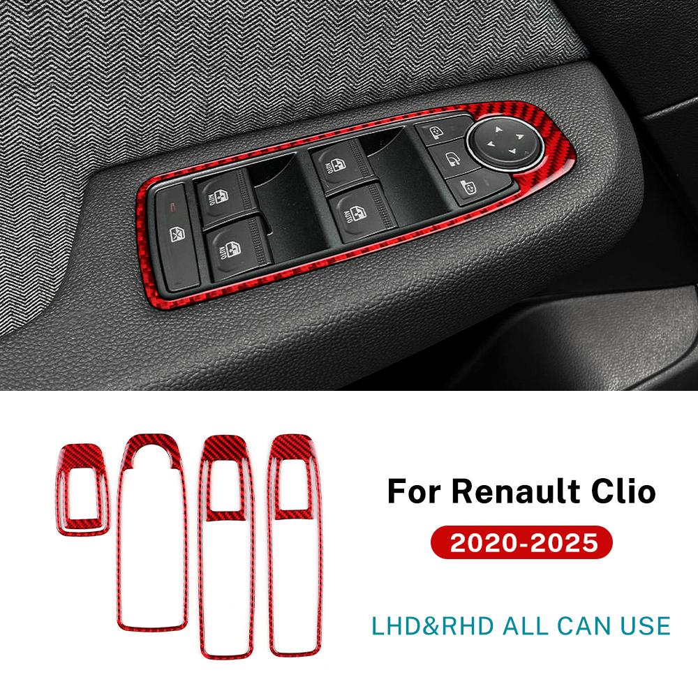 Real Soft Carbon Fiber Sticker For Renault Clio 5 MK5 2020 2025 2025 2025 2025 2025 LHD RHD Car Window Lift Panel Button Trim
Real Soft Carbon Fiber Sticker For Renault Clio 5 MK5 2020 2025 2025 2025 2025 2025 LHD RHD Car Window Lift Panel Button Trim