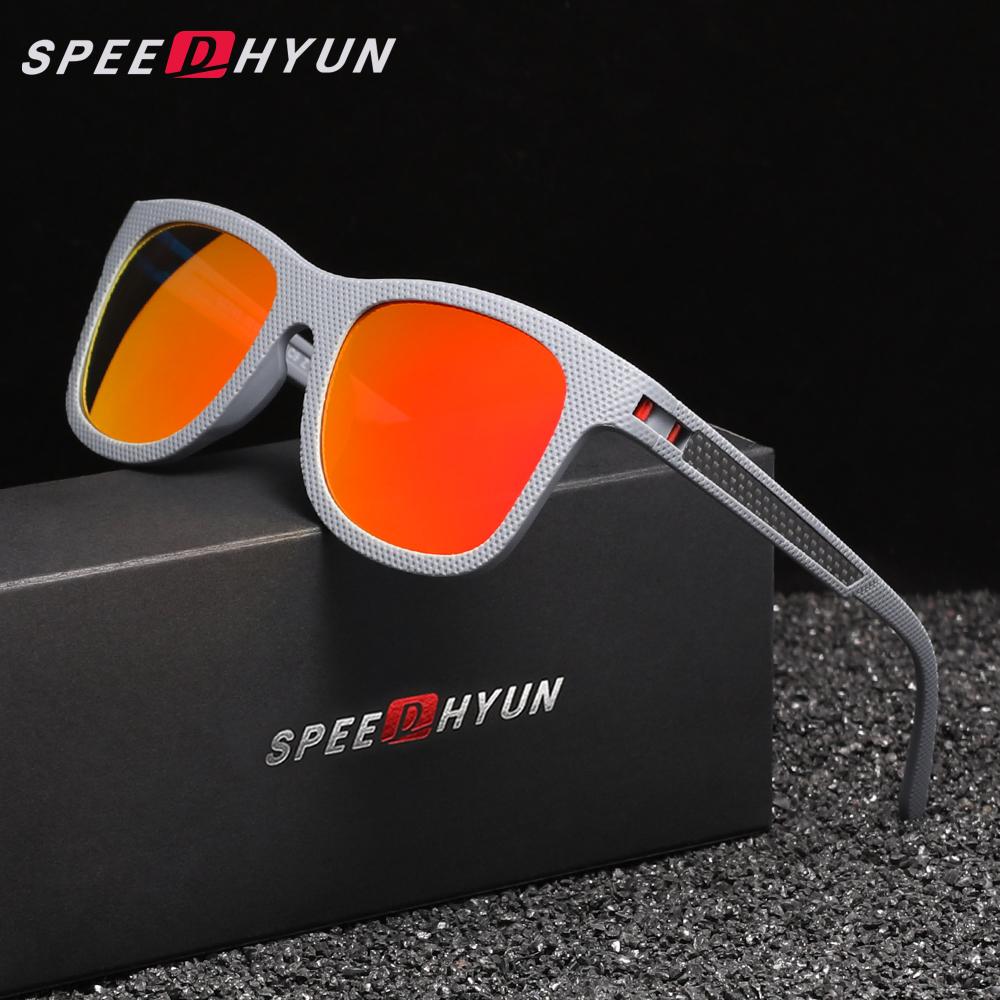 SPEEDHYUN Поляризовані сонцезахисні окуляри Anti-UV400 Чоловічі Жіночі Антиблікові Дзеркальні Лінзи Окуляри Легкі Окуляри
SPEEDHYUN Поляризовані сонцезахисні окуляри Anti-UV400 Чоловічі Жіночі Антиблікові Дзеркальні Лінзи Окуляри Легкі Окуляри