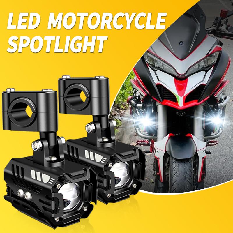 1 Set Universal Dual Color Front Spotlights For Ducati Multistrada V4 S Sport 1A 2020-2026 Hi/Lo Beam LED Motorcycle Headlights
1 Set Universal Dual Color Front Spotlights For Ducati Multistrada V4 S Sport 1A 2020-2026 Hi/Lo Beam LED Motorcycle Headlights