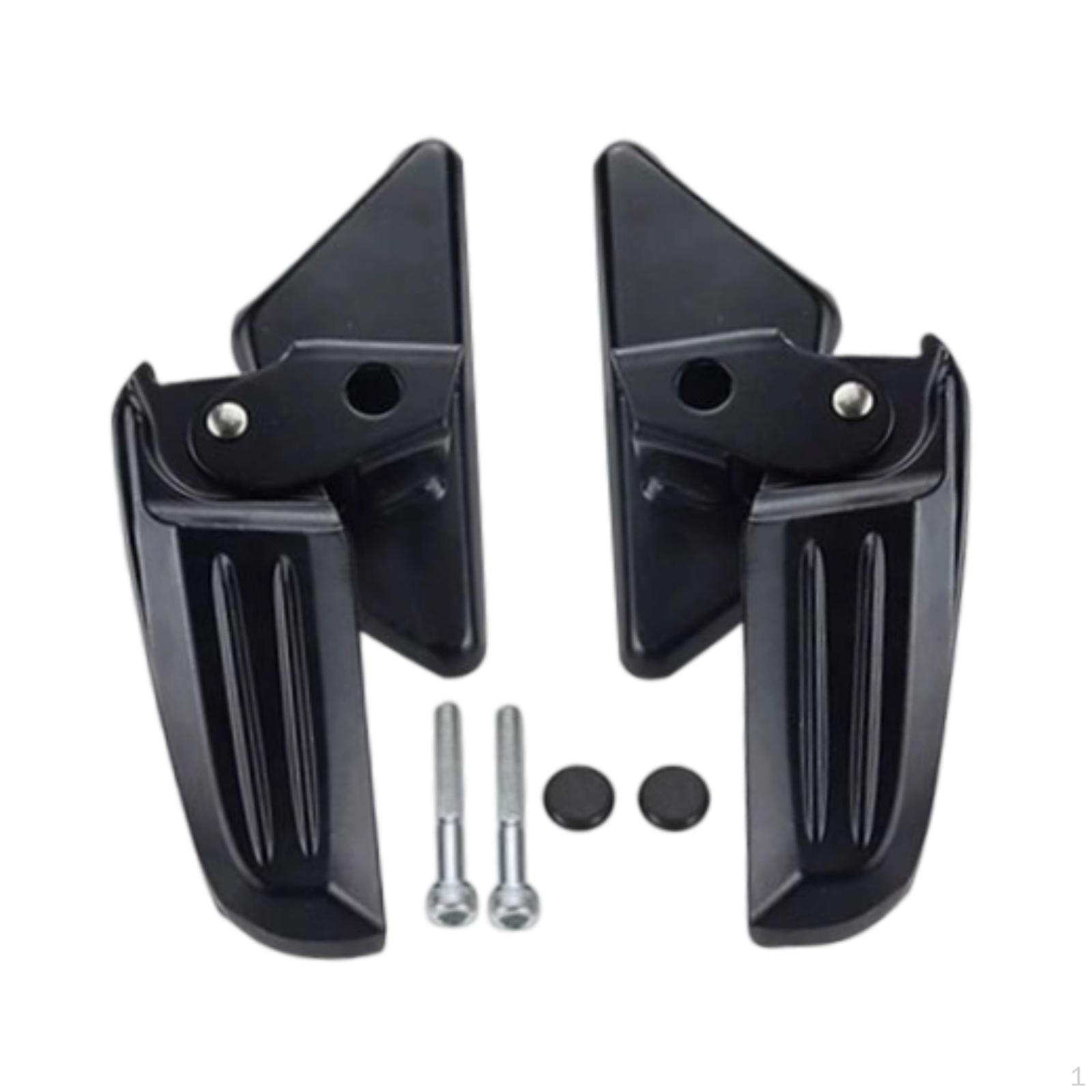 Aluminum Alloy Folding Rear Footrests for ,Rear Footrest Replacement Accessories , S Black
Aluminum Alloy Folding Rear Footrests for ,Rear Footrest Replacement Accessories , S Black