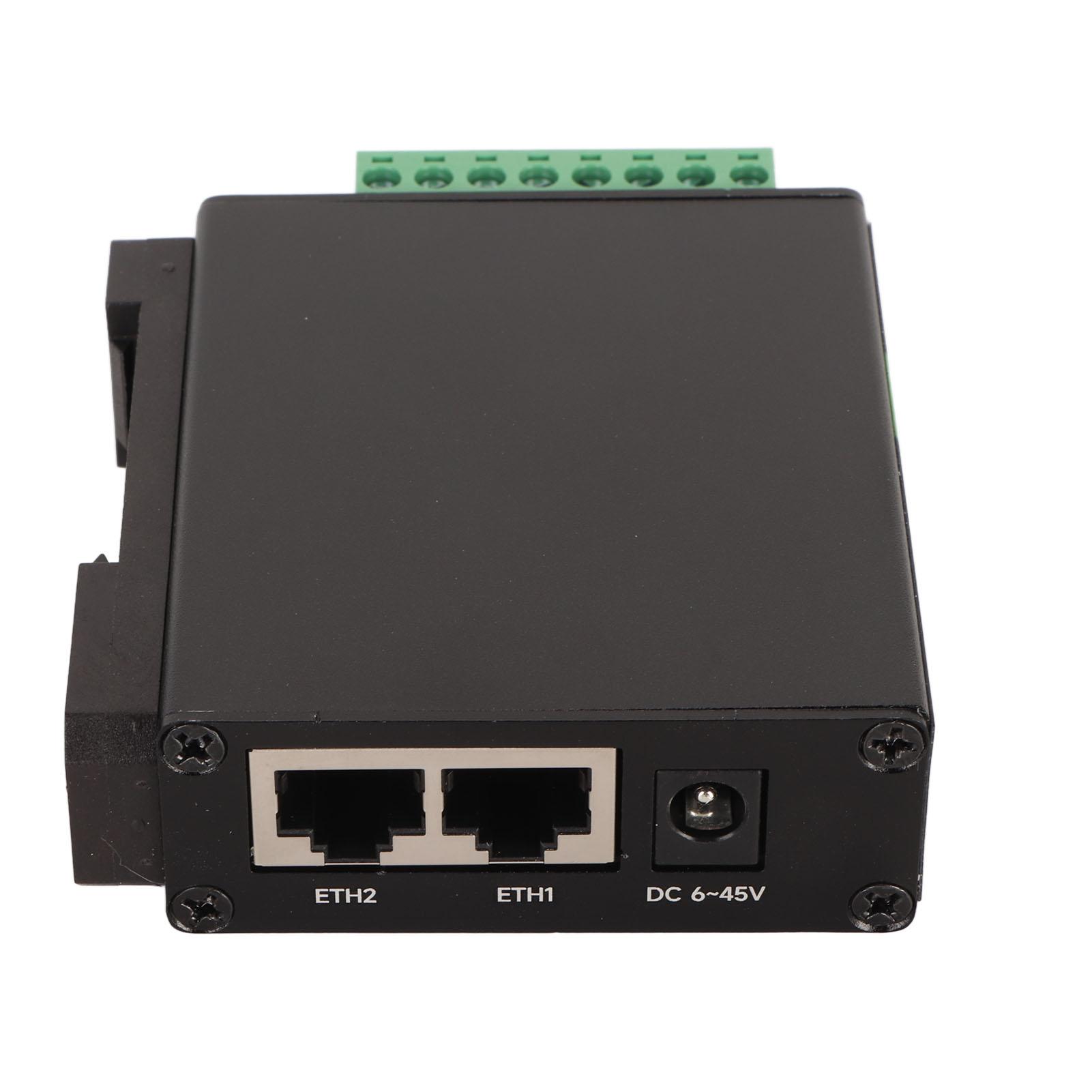 RS485 до RJ45 Ethernet Serial Server Dual Channel Rail Mount 1200 до 115200 біт/с RS232 до RJ45
RS485 до RJ45 Ethernet Serial Server Dual Channel Rail Mount 1200 до 115200 біт/с RS232 до RJ45