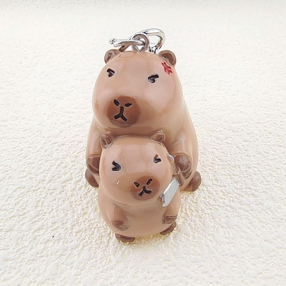 DIY Capybara Keychain Backpack Charm Key Ring 3D Key Pendant Cell Phone Lanyard style 3
DIY Capybara Keychain Backpack Charm Key Ring 3D Key Pendant Cell Phone Lanyard style 3