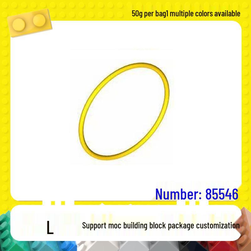 Rubber Band MOC Building Blocks, 33mm Diameter, Interlocking Zero-Component Parts, Slightly Larger Than 4x4, Educational Toy. жёлтый
Rubber Band MOC Building Blocks, 33mm Diameter, Interlocking Zero-Component Parts, Slightly Larger Than 4x4, Educational Toy. жёлтый