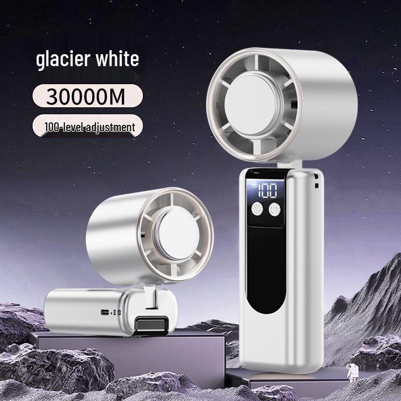 Portable Mini Fan with Turbine Cooling, USB Rechargeable, Silent Desktop Wind Cannon for Students 30000mAh
Portable Mini Fan with Turbine Cooling, USB Rechargeable, Silent Desktop Wind Cannon for Students 30000mAh