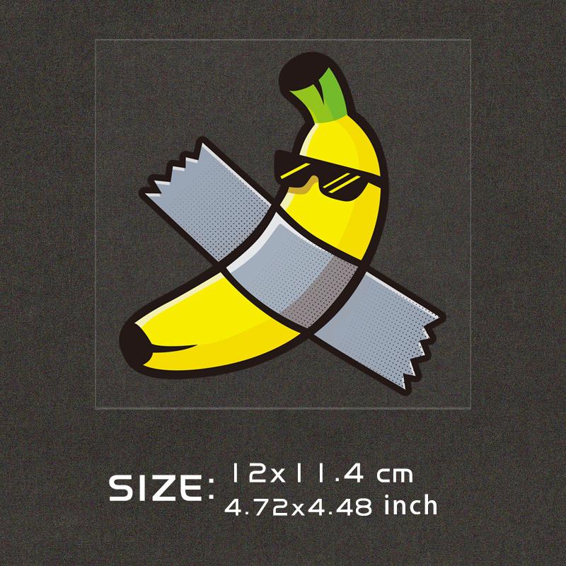 Car reflective stickers personalized funny banana waterproof decorative stickers rear window glass body stickers accessories A-276 S 12x11.4cm
Car reflective stickers personalized funny banana waterproof decorative stickers rear window glass body stickers accessories A-276 S 12x11.4cm