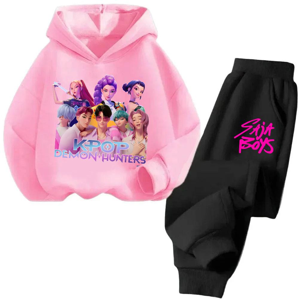 Children s Warm Comfortable Set Boys Girls Anime Hoodie Set New Cartoon Fashion Cute Printed Two Piece Set 160cm рожевий
Children s Warm Comfortable Set Boys Girls Anime Hoodie Set New Cartoon Fashion Cute Printed Two Piece Set 160cm рожевий
