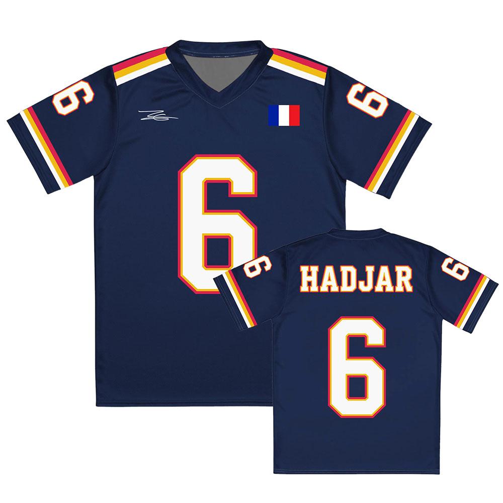 Racing Driver Isack No.16 Hadjar Jersey Summer V-neck Short Sleeve Loose T-shirt Unisex Streetwear Casual Men Women Tees Merch XXS
Racing Driver Isack No.16 Hadjar Jersey Summer V-neck Short Sleeve Loose T-shirt Unisex Streetwear Casual Men Women Tees Merch XXS