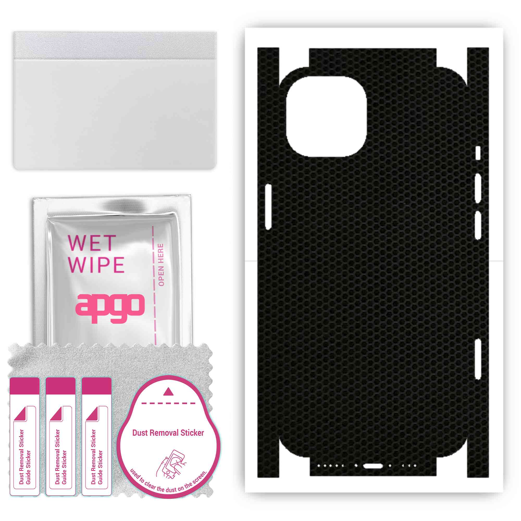 Apgo Protective Skin Sticker for the back+sides compatible with Apple iPhone 13, Full Wrap Film, Foil, Vinyl - Pattern Matrix
Apgo Protective Skin Sticker for the back+sides compatible with Apple iPhone 13, Full Wrap Film, Foil, Vinyl - Pattern Matrix