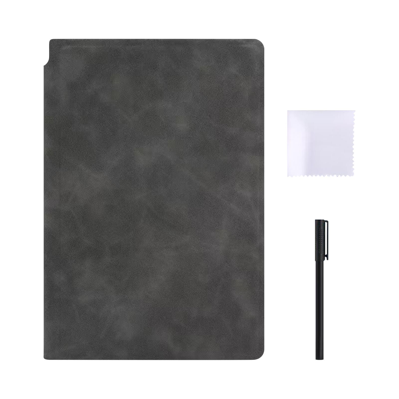 Reusable Whiteboard Notebook, A5 Erasable Smart Notebook, Portable Sketchbook With Wipe Cloth And Writing Pen For Students Kids Teacher 5ml One Size
Reusable Whiteboard Notebook, A5 Erasable Smart Notebook, Portable Sketchbook With Wipe Cloth And Writing Pen For Students Kids Teacher 5ml One Size