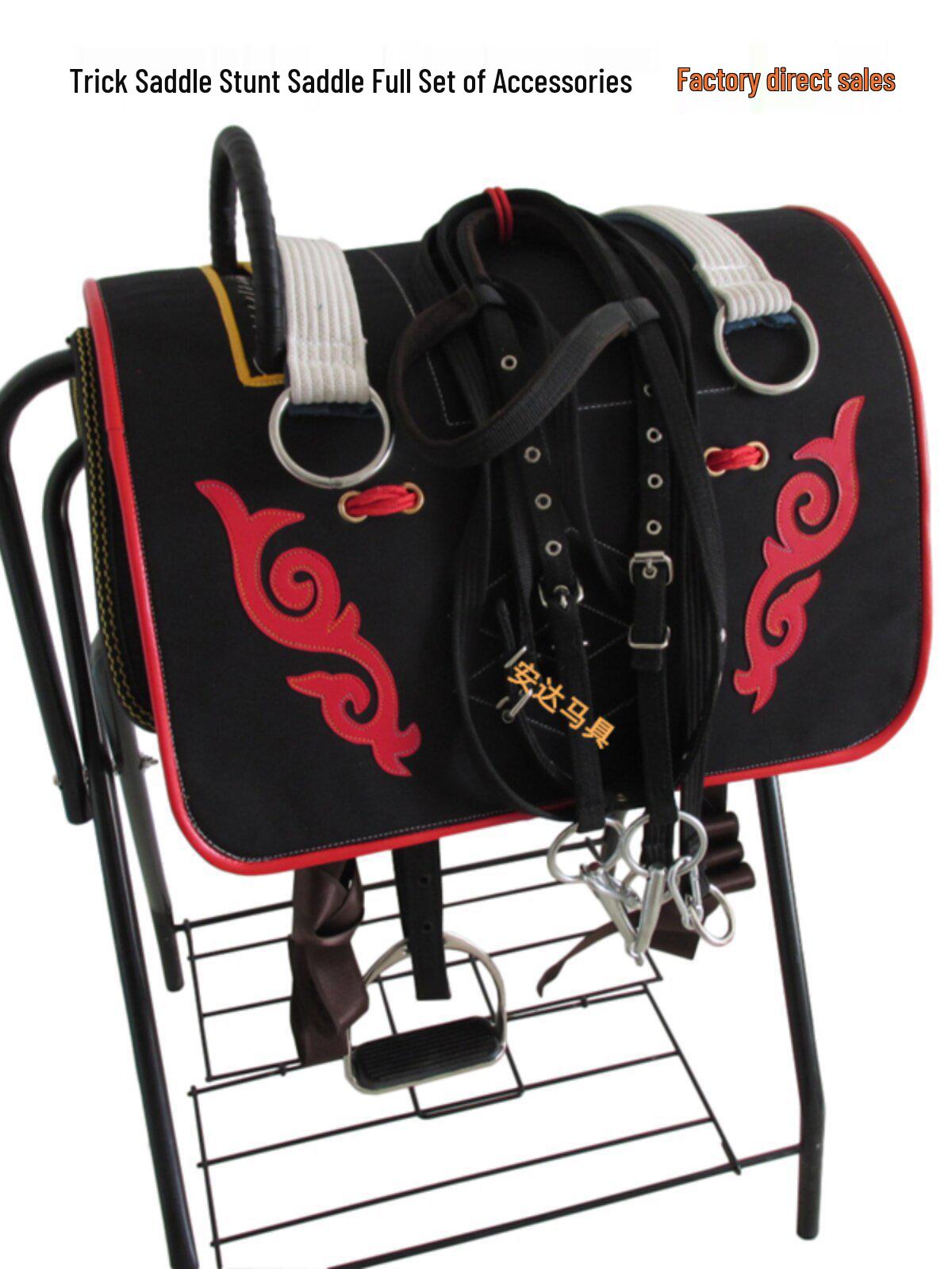 Upgraded Equestrian Sports Skill Saddle with Complete Parts Set for Training and Stunts Other
Upgraded Equestrian Sports Skill Saddle with Complete Parts Set for Training and Stunts Other