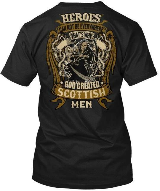 God Created Scottish Men 21 - Heroes Can Not Be TTshirt Made in USA S to 5XL 3XL
God Created Scottish Men 21 - Heroes Can Not Be TTshirt Made in USA S to 5XL 3XL