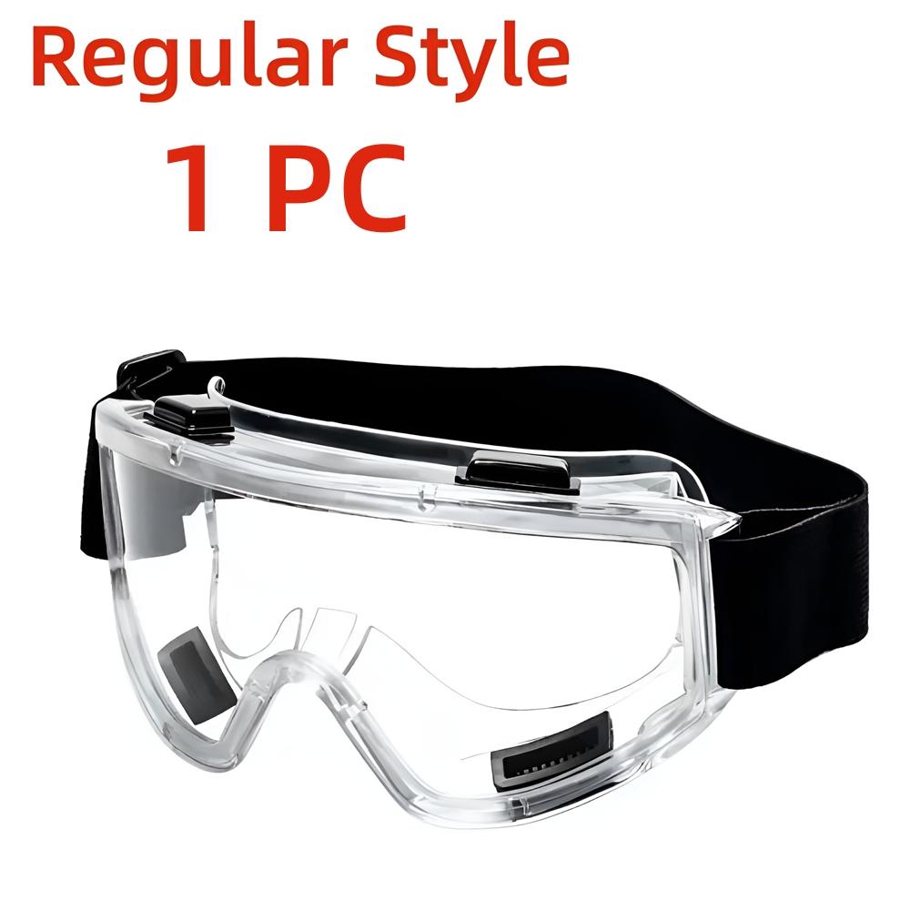 1 шт. Защитные очки с защитой от запотевания, брызг и пыли, рабочие лабораторные очки, защита глаз, промышленные исследовательские защитные очки с прозрачными линзами
1 шт. Защитные очки с защитой от запотевания, брызг и пыли, рабочие лабораторные очки, защита глаз, промышленные исследовательские защитные очки с прозрачными линзами