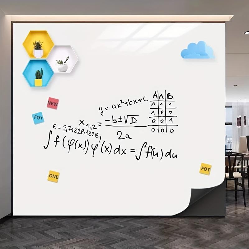 Static Cling Whiteboard Sticker -Removable No Residue,Wall Dry Erase Film for Home Office Classroom,Multi-Use Presentation Board
Static Cling Whiteboard Sticker -Removable No Residue,Wall Dry Erase Film for Home Office Classroom,Multi-Use Presentation Board