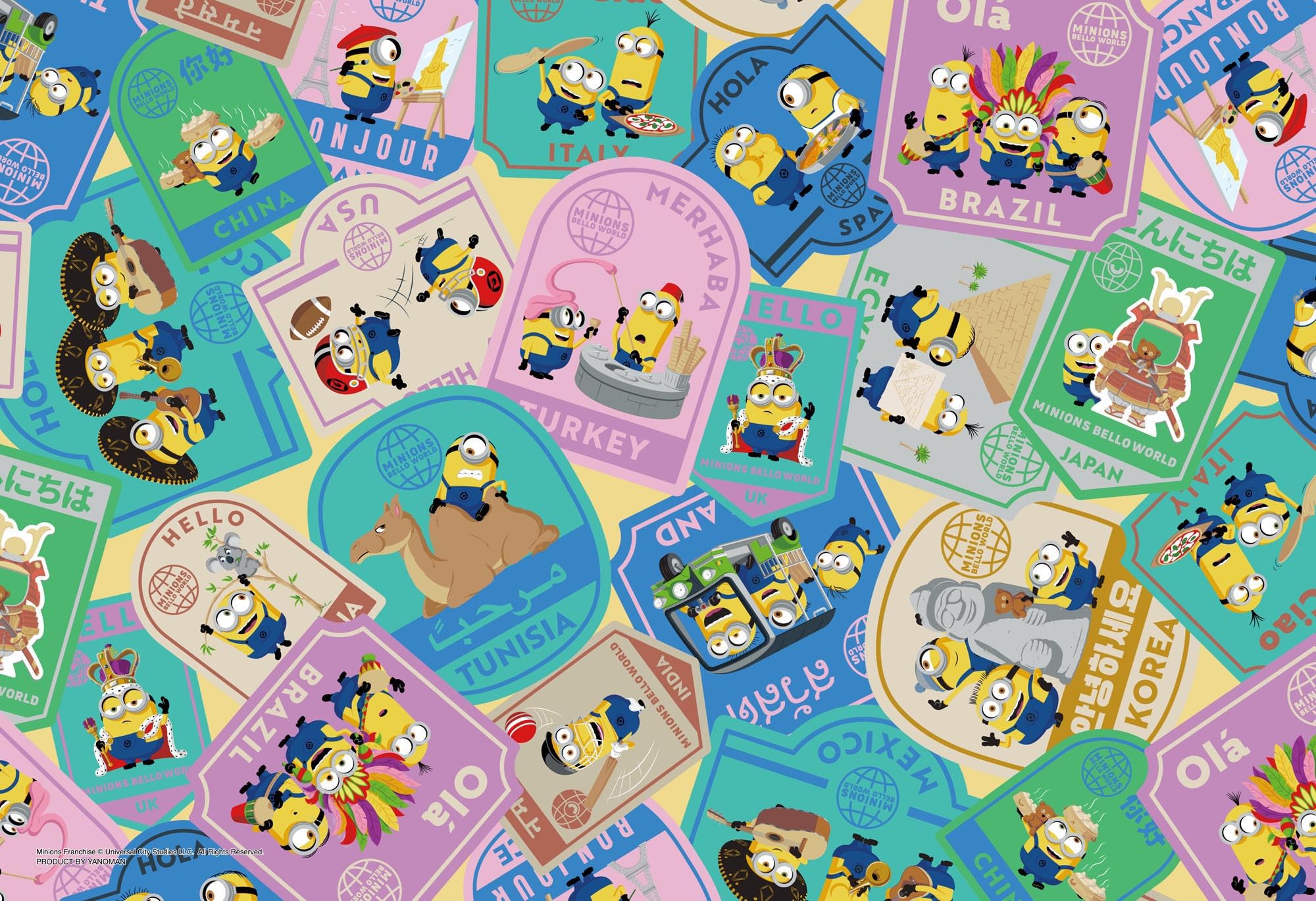 Yanoman в Jigsaw Minions Bellow World Сервис запроса деталей и пазл (Сделано в Японии) Пазл из 300 деталей (26x38см) 03-957. Включает открытку,
Yanoman в Jigsaw Minions Bellow World Сервис запроса деталей и пазл (Сделано в Японии) Пазл из 300 деталей (26x38см) 03-957. Включает открытку,