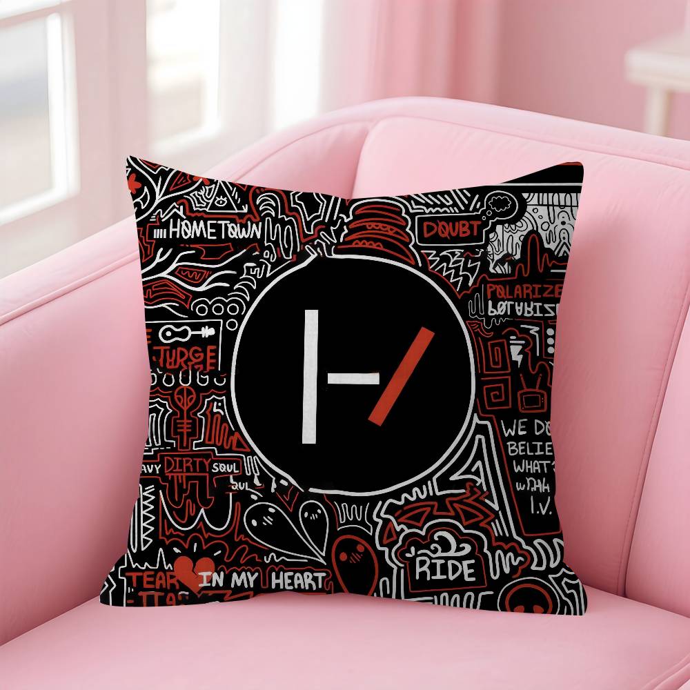 Popular TTwenty One Pilot Band Pillowcase toon Gift Cushion Cover Bedroom Home Sofa Chair Seat Decor pillow case 30x30 cm
Popular TTwenty One Pilot Band Pillowcase toon Gift Cushion Cover Bedroom Home Sofa Chair Seat Decor pillow case 30x30 cm